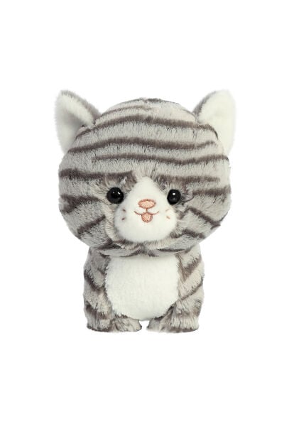 Teddy Pets Grey Tabby Cat Peluş 18 cm