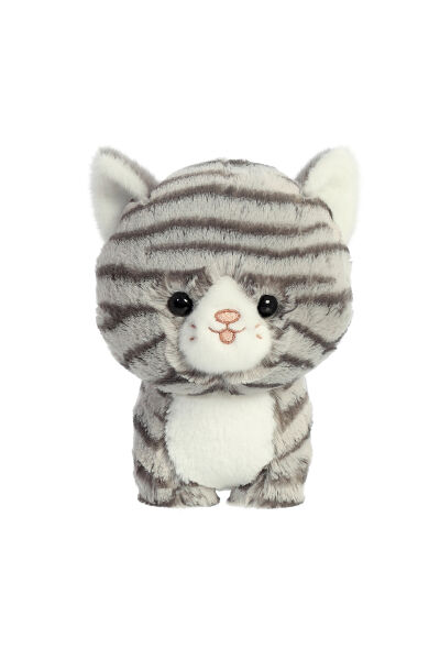 Teddy Pets Grey Tabby Cat Peluş 18 cm