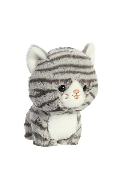 Teddy Pets Grey Tabby Cat Peluş 18 cm