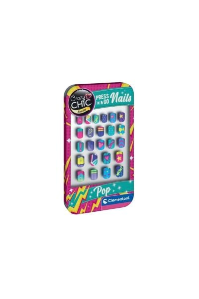 Crazy Chic Tak Git Tırnaklar Pop