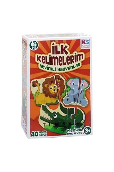 Ks Games İlk Kelimelerim Sevimli Hayvanlar