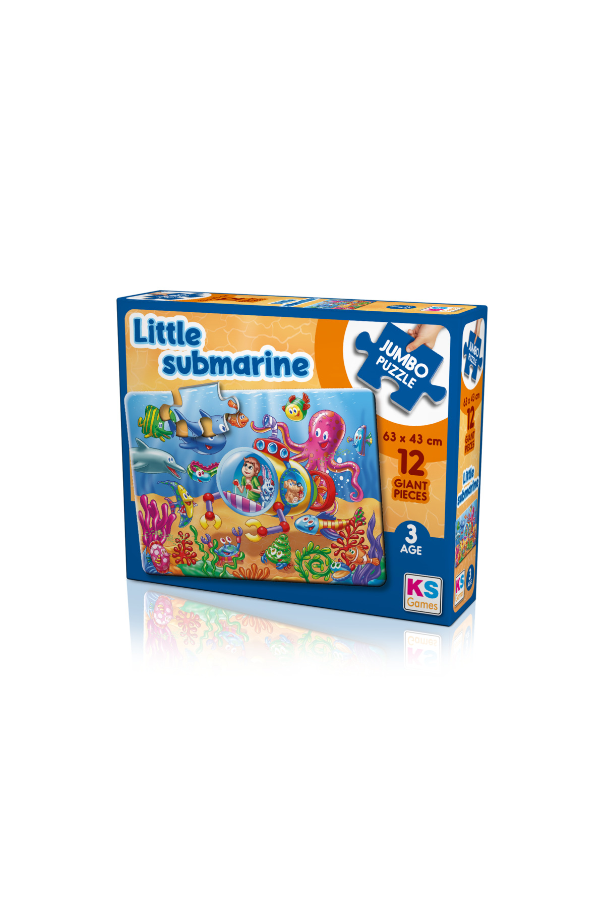 Little Submarine Dev Puzzle 12 Parça