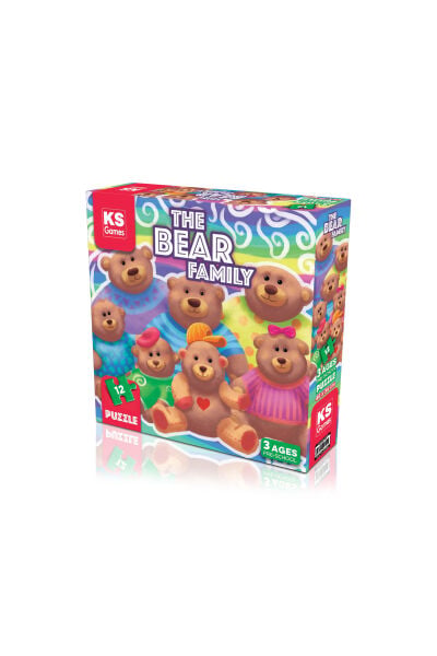 The Bear Family Puzzle 12 Parça