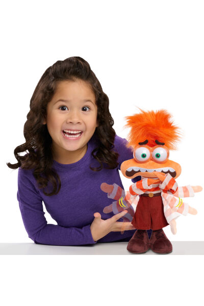 Inside Out 2 Endişe Sesli Hareketli Peluş