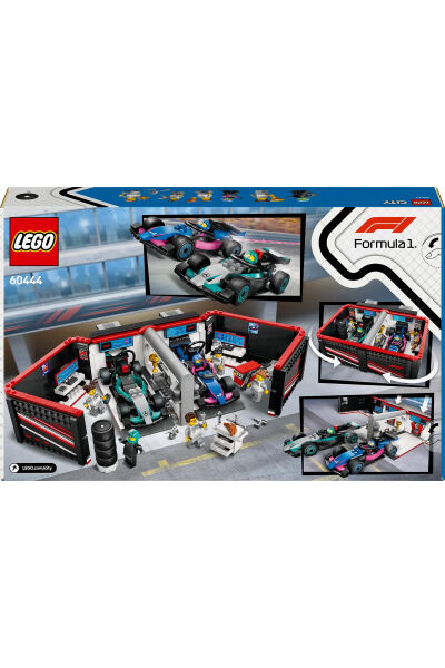 LEGO City F1 Mercedes AMG ve Alpine Arabaları 60444
