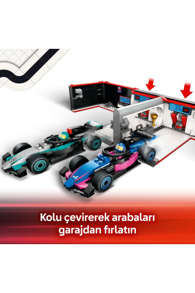 LEGO City F1 Mercedes AMG ve Alpine Arabaları 60444