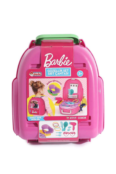 Barbie Güzellik Seti  Sırt Çantası