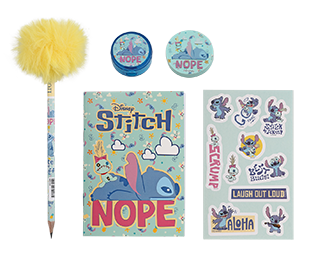 Stitch Nope Kırtasiye Seti 5 Parça