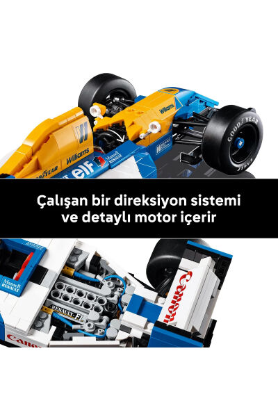 LEGO Icons Williams Racing FW14B ve Nigel Mansell 10353