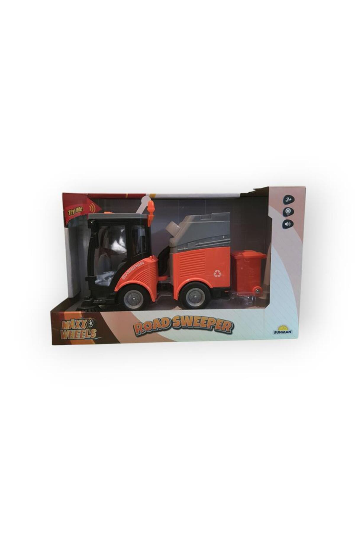 Maxx Wheels Sesli ve Işıklı Temizlik Aracı 1:16