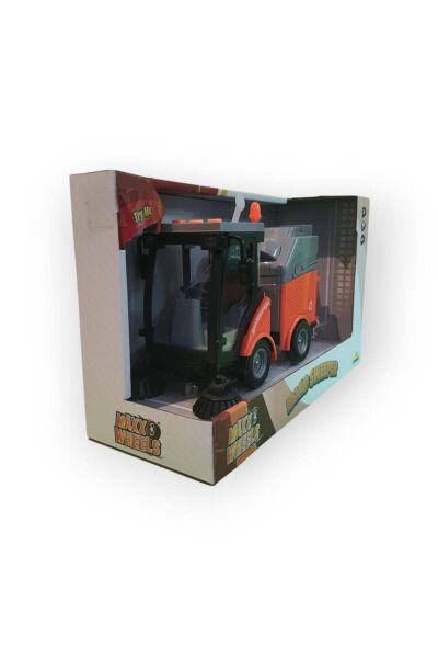 Maxx Wheels Sesli ve Işıklı Temizlik Aracı 1:16