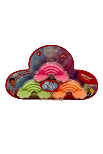 Paulinda Cloudy Clay Gökkuşağı Slime
