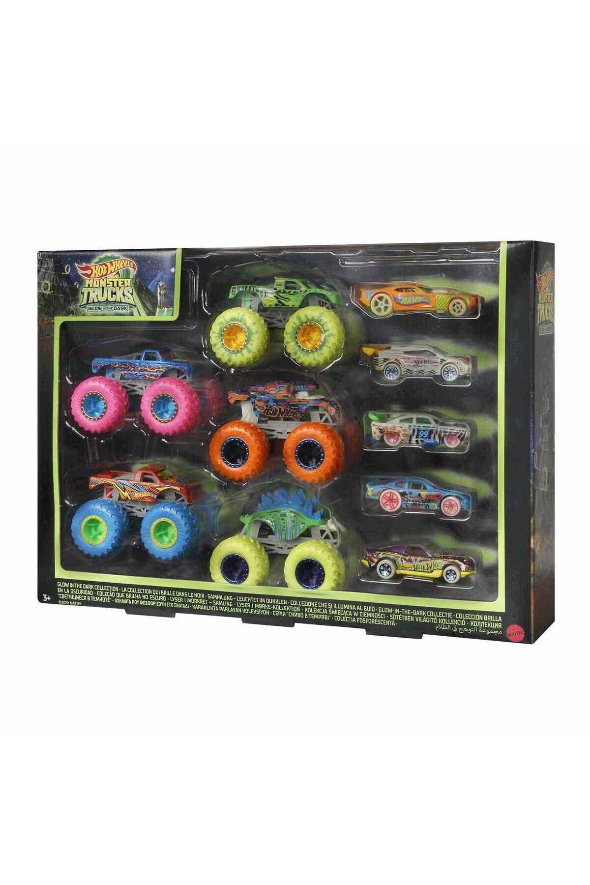 Hot Wheels Monster Trucks Gece Parlayan Araçlar